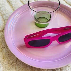 Bonnie Clyde pink sunglasses